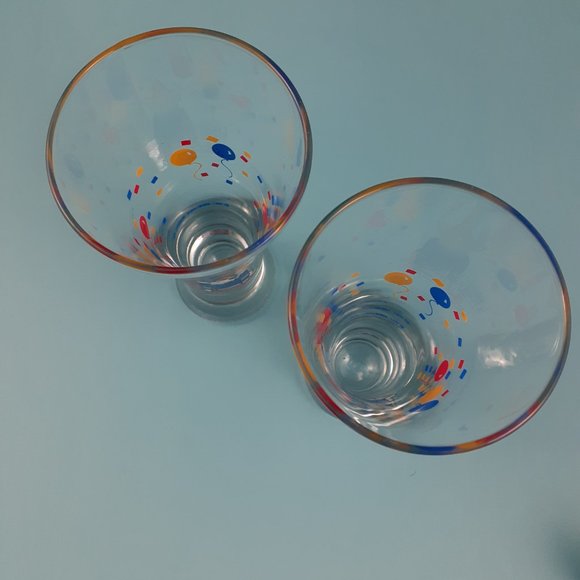 Pair of Vintage Spuds MacKenzie Bud Light Pilsner Glasses - LIKE NEW! - Picture 2 of 8